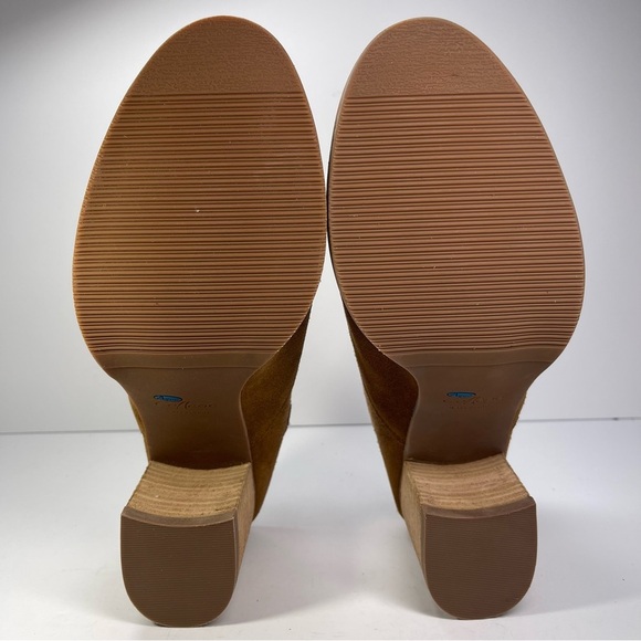 NWOT Aqua College Women’s Brown Suede Nan Waterproof‎ Mules Size 10M - Picture 10 of 11